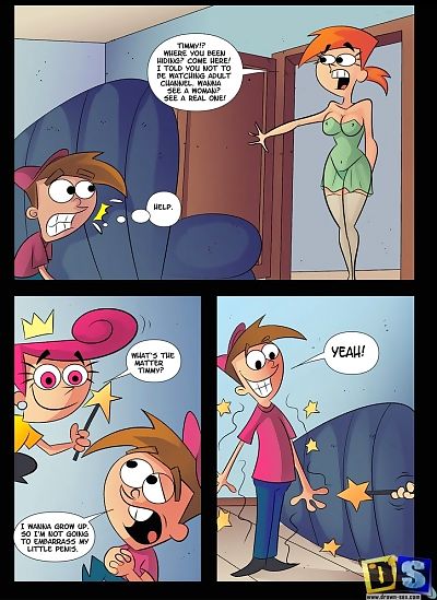 Fairly odd parents comic by..