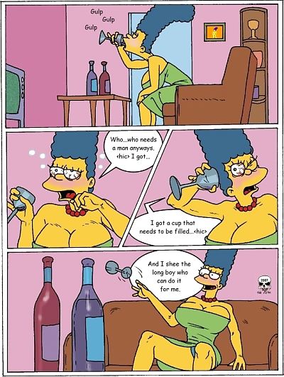 Simpsons comic by THE FEAR..