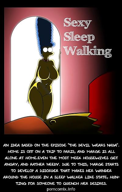 Simpsons- Sexy Sleep Walking..