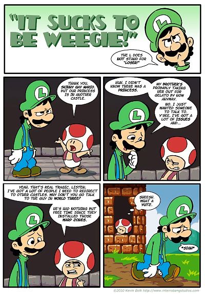 Super Mario- It Sucks to be..