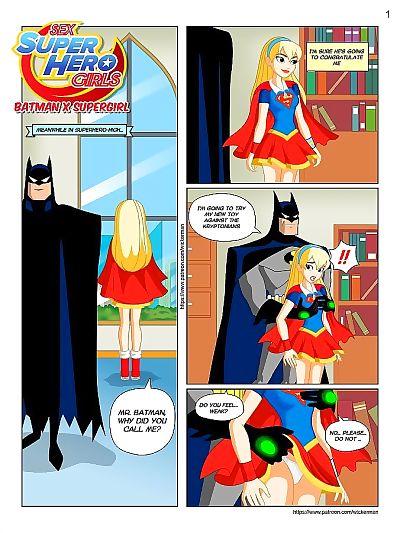Batman X Supergirl- Sex..